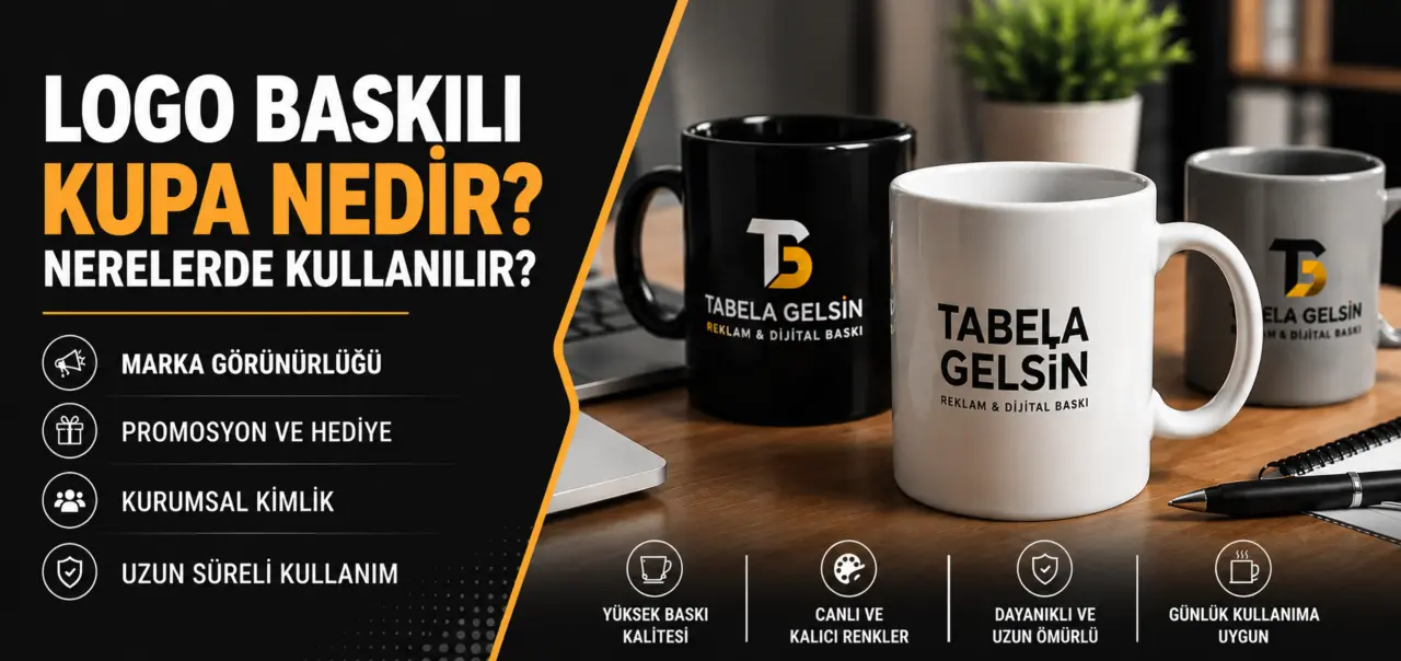 Logo Baskılı Kupa Nedir? Nerelerde Kullanılır?