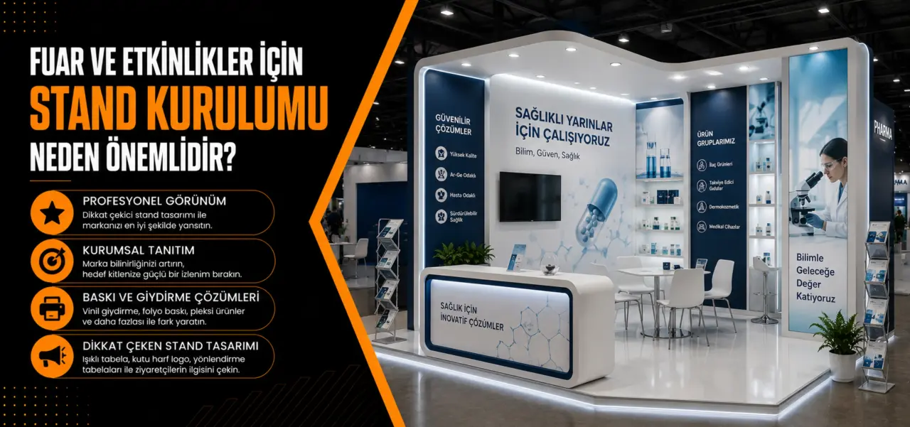Fuar ve Etkinlikler İçin Stand Kurulumu Neden Önemlidir?