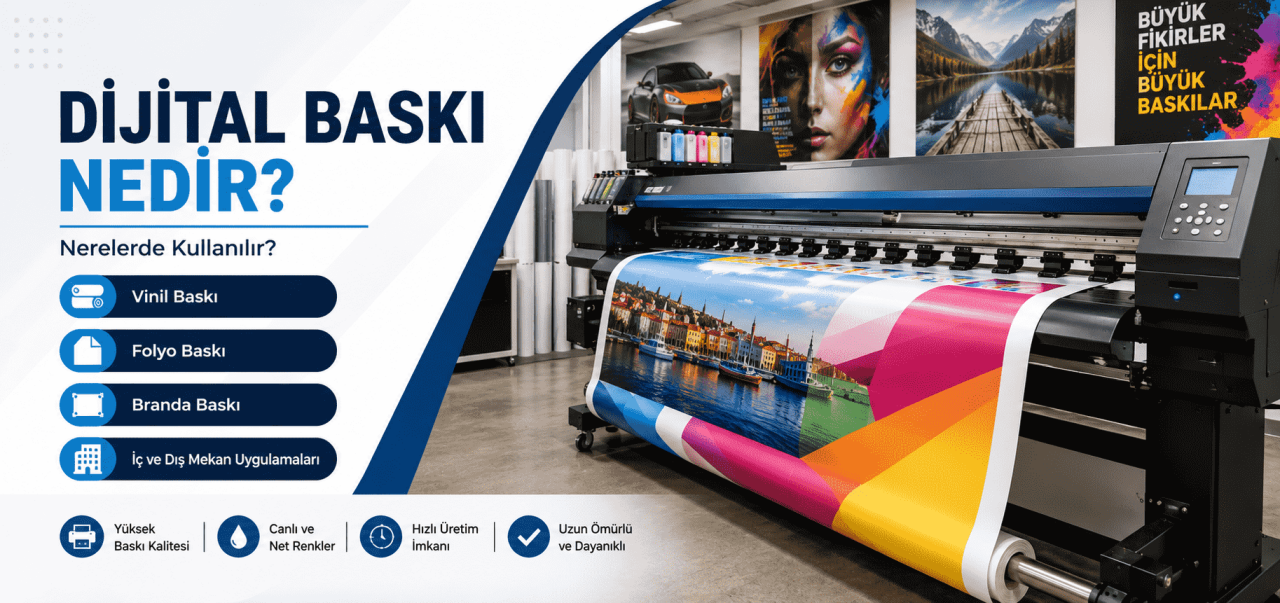 Dijital Baskı Nedir? Nerelerde Kullanılır?