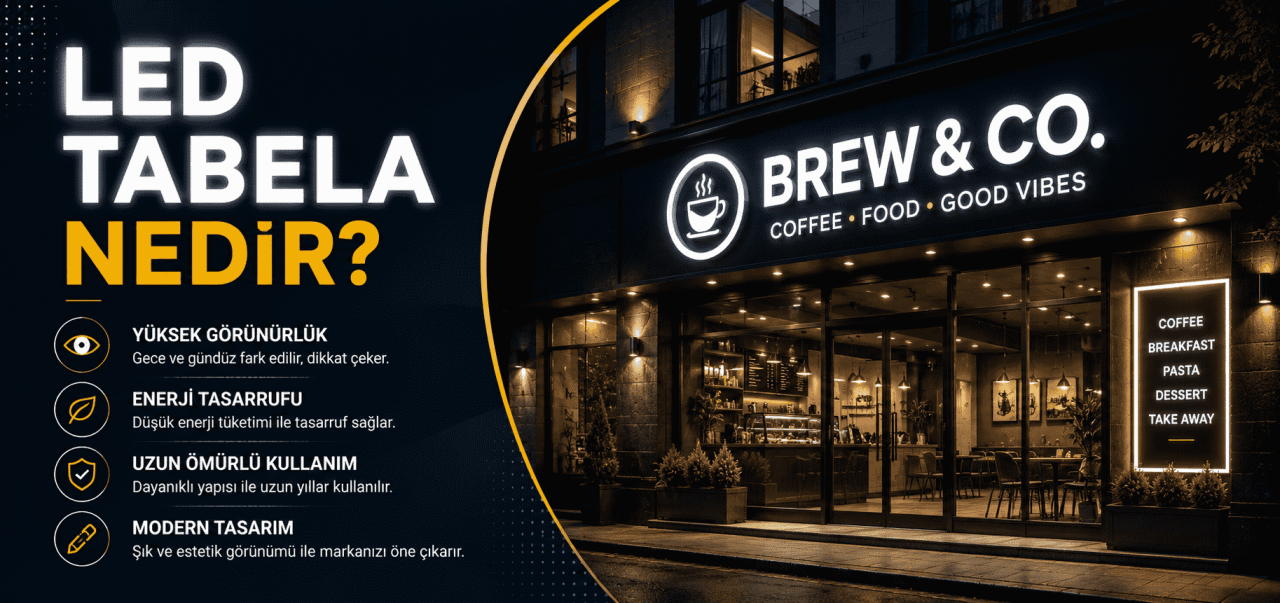 Led Tabela Nedir? Nerelerde Kullanılır?