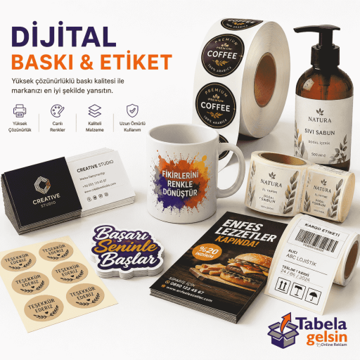 Dijital Baskı & Etiket