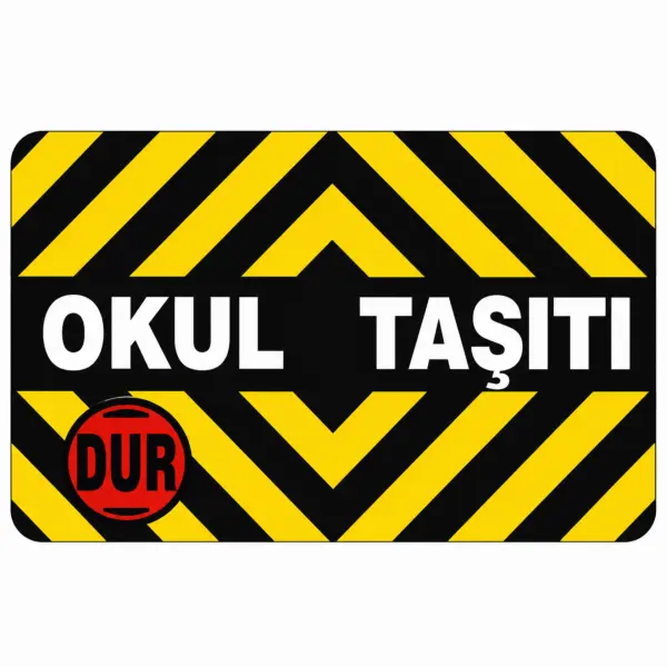 Okul Taşıtı Sticker ve Folyo Baskı