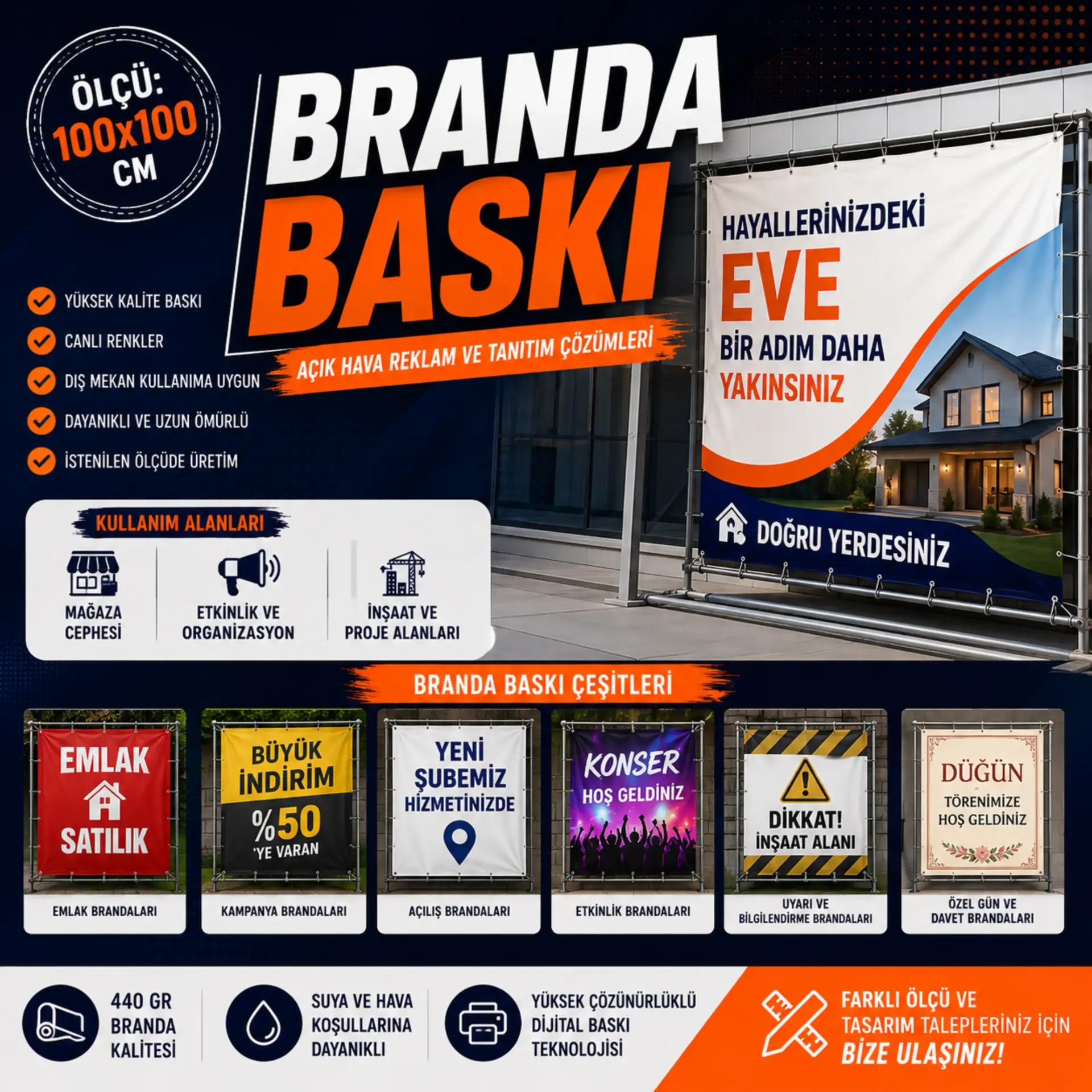 Branda Baskı