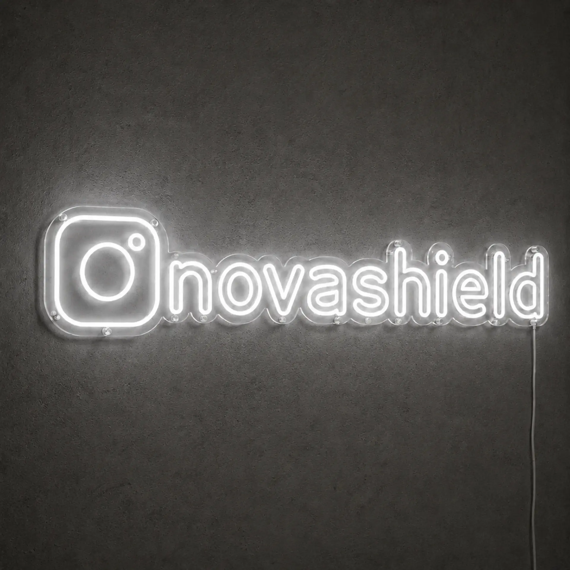 Kişiye Özel Instagram Logo LED Neon Tabela