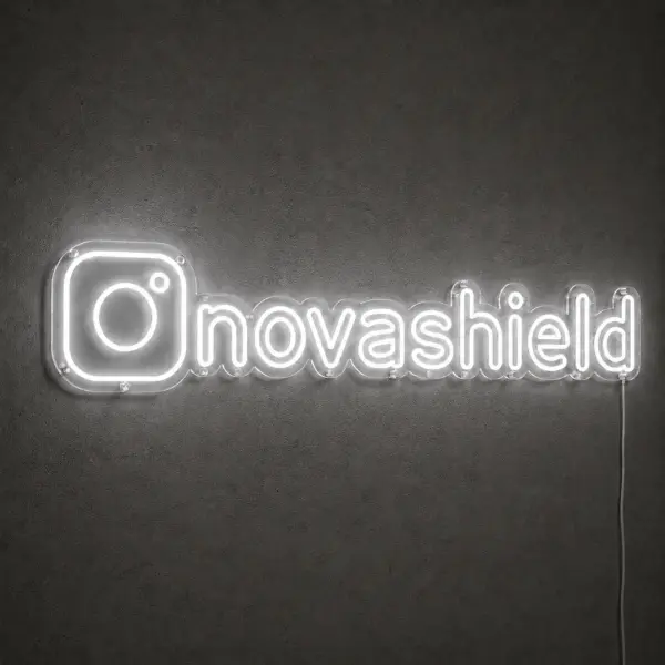 Kişiye Özel Instagram Logo LED Neon Tabela