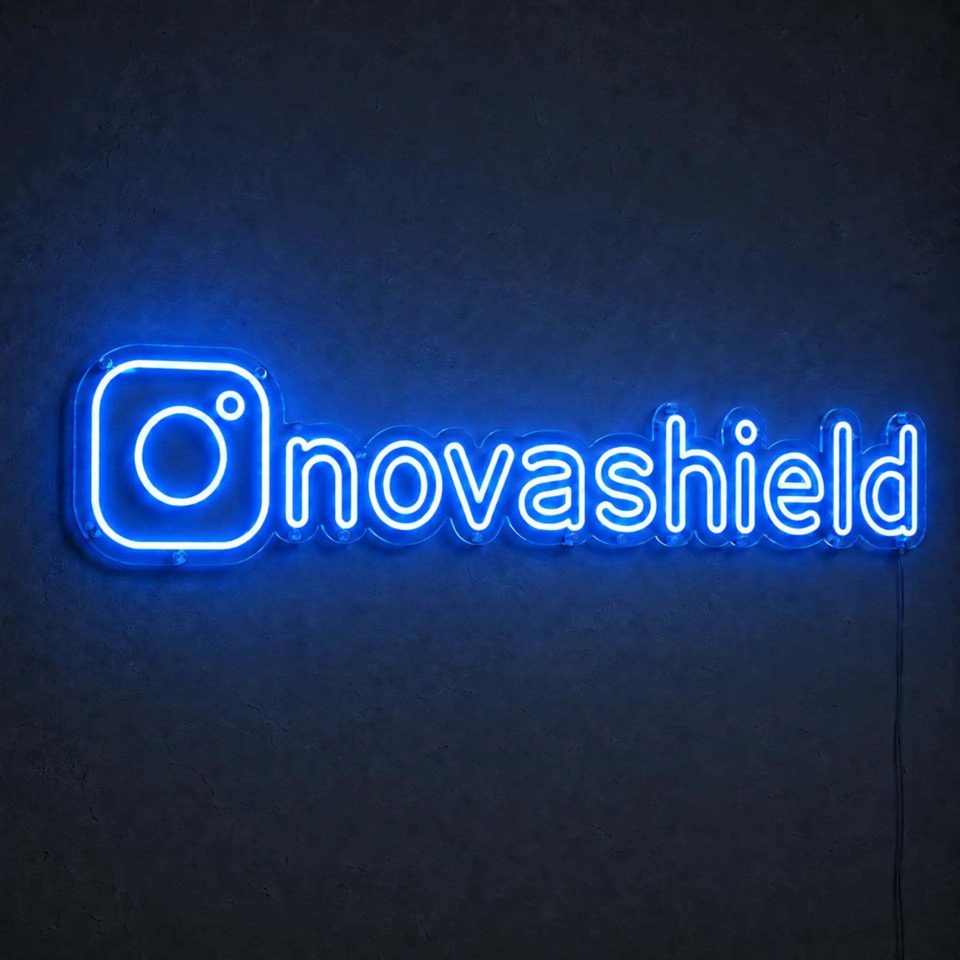 Kişiye Özel Instagram Logo LED Neon Tabela