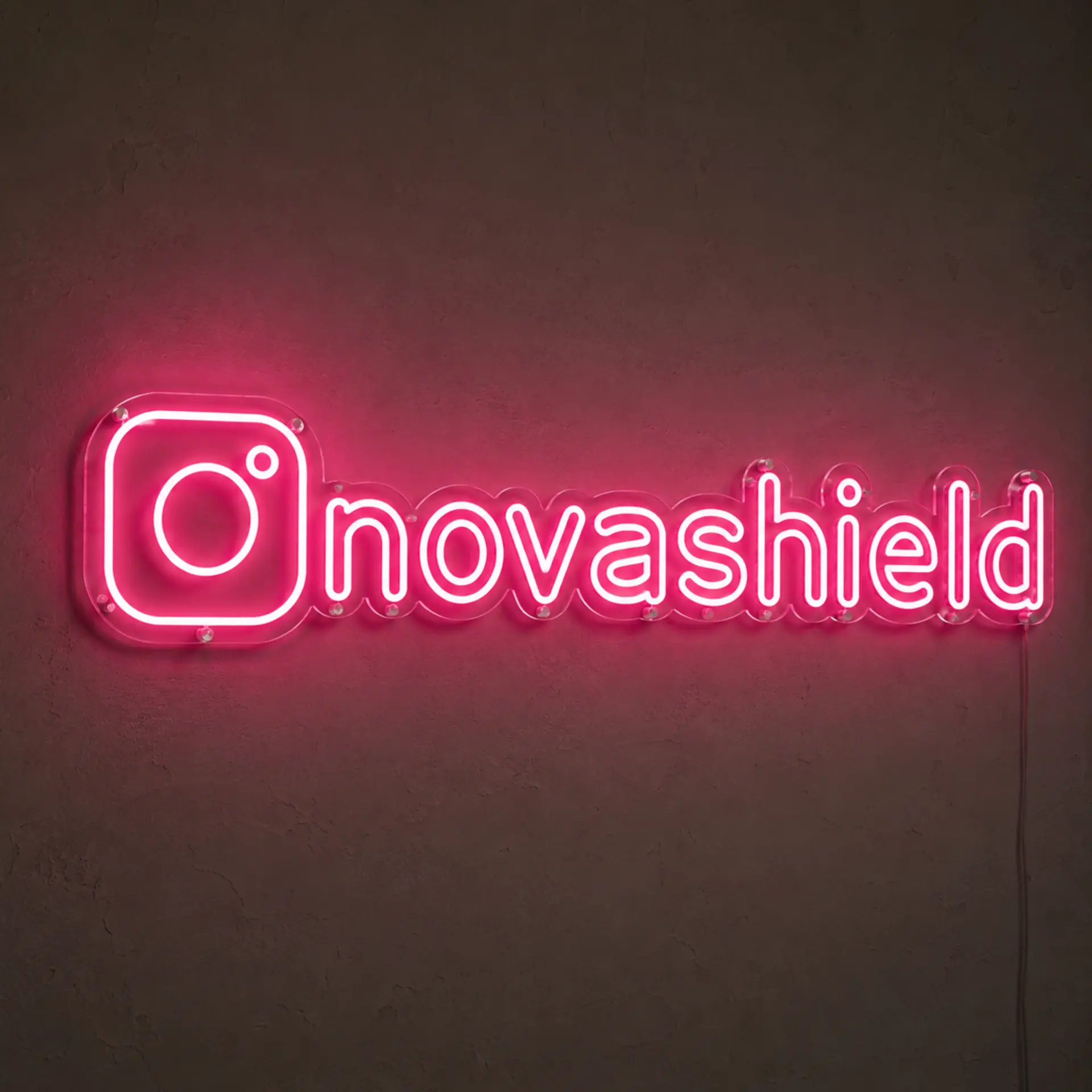 Kişiye Özel Instagram Logo LED Neon Tabela