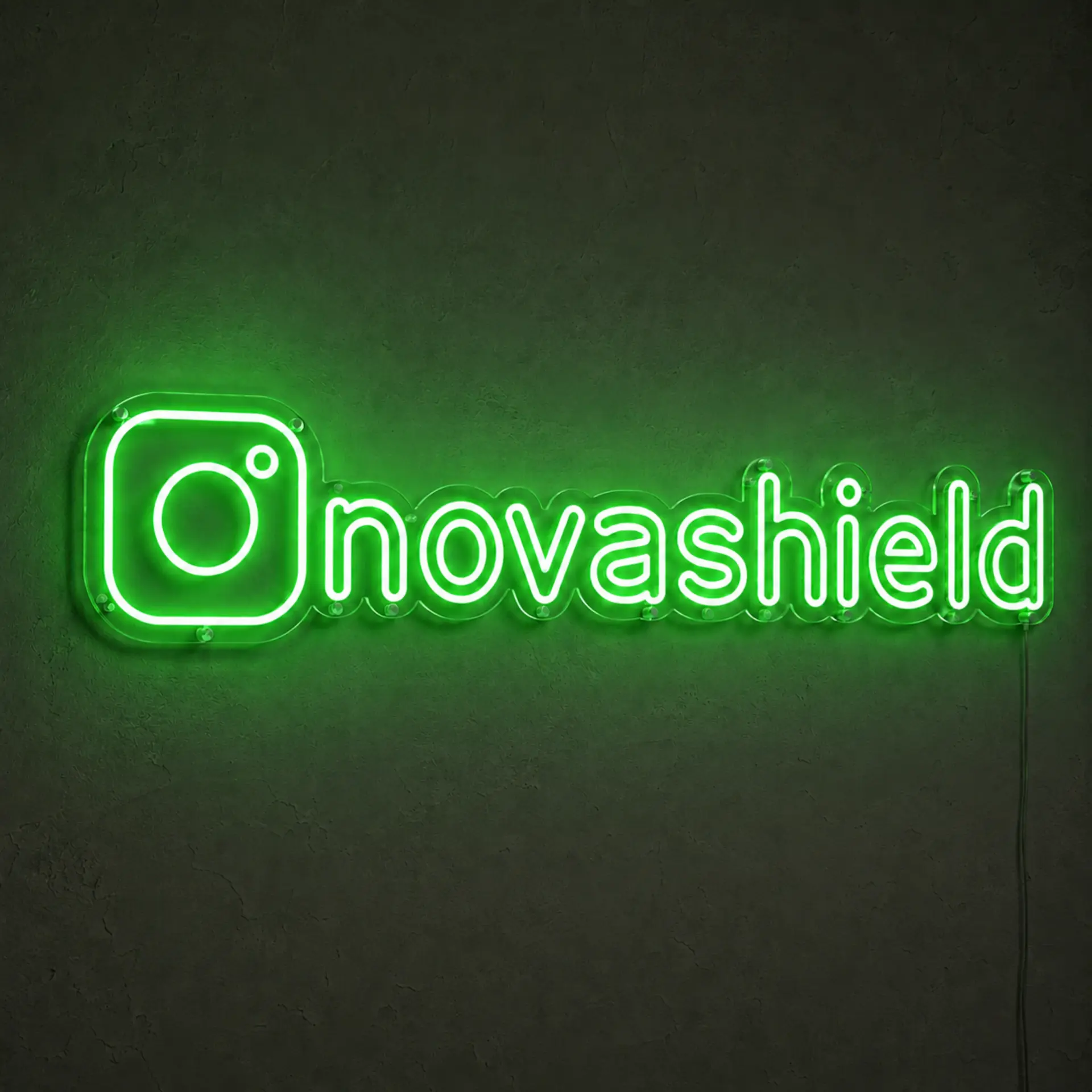 Kişiye Özel Instagram Logo LED Neon Tabela