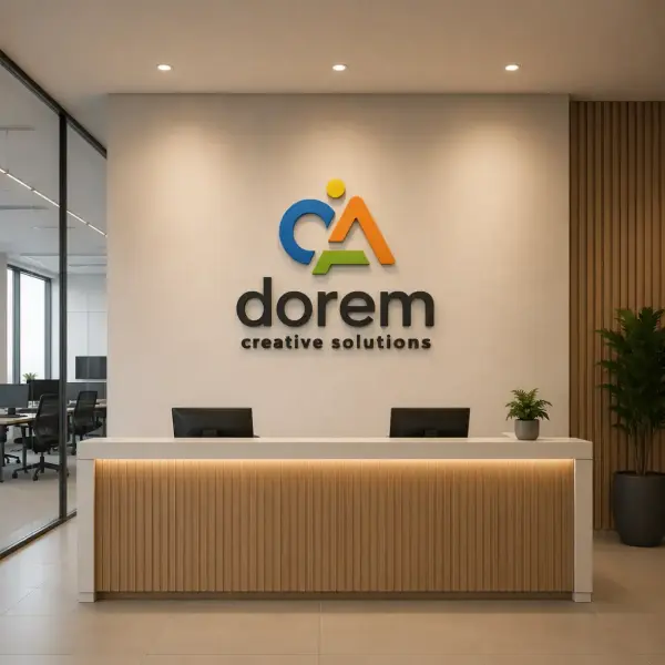 10 mm Boyalı Dekota İç Mekan Duvar Logo Tabelası